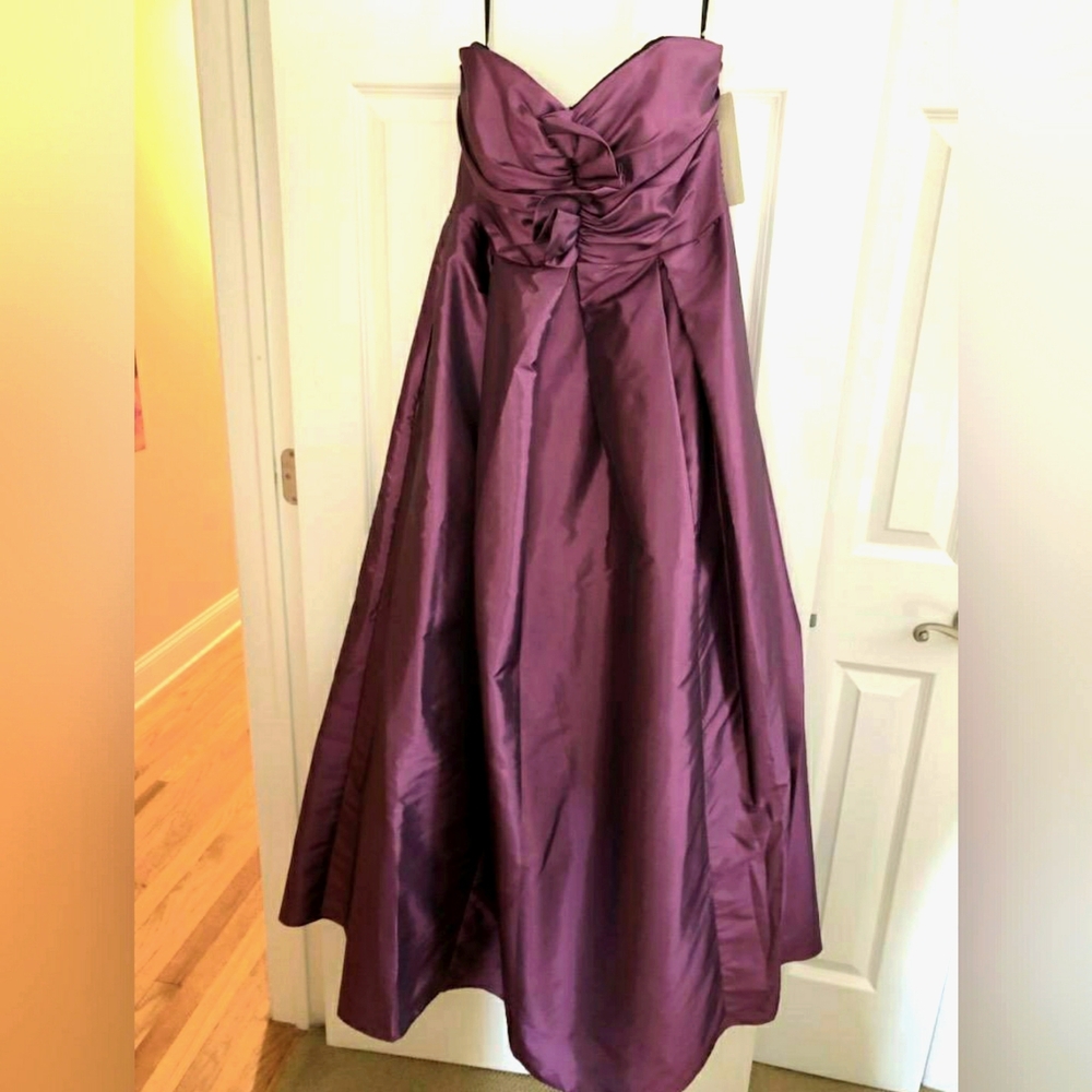 Priscilla's of Boston Evening Gown. Blackberry size 16 NWT